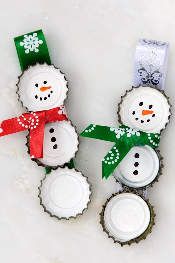 25 Easy Snowman Crafts for Kids and Adults - DIY Snowman Christmas