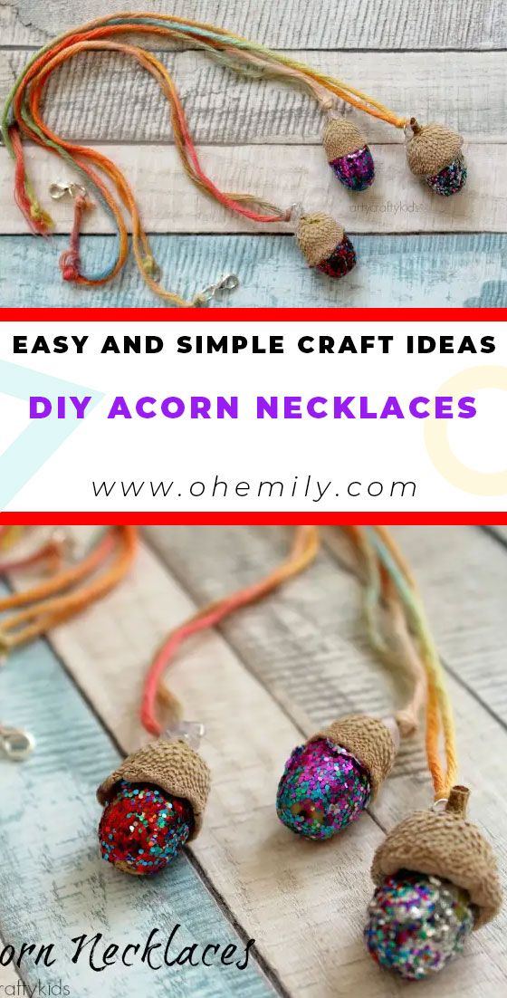 Make This Fall the Best So Far: 25 DIY Crafts Ideas for Acorns! – Oh Emily