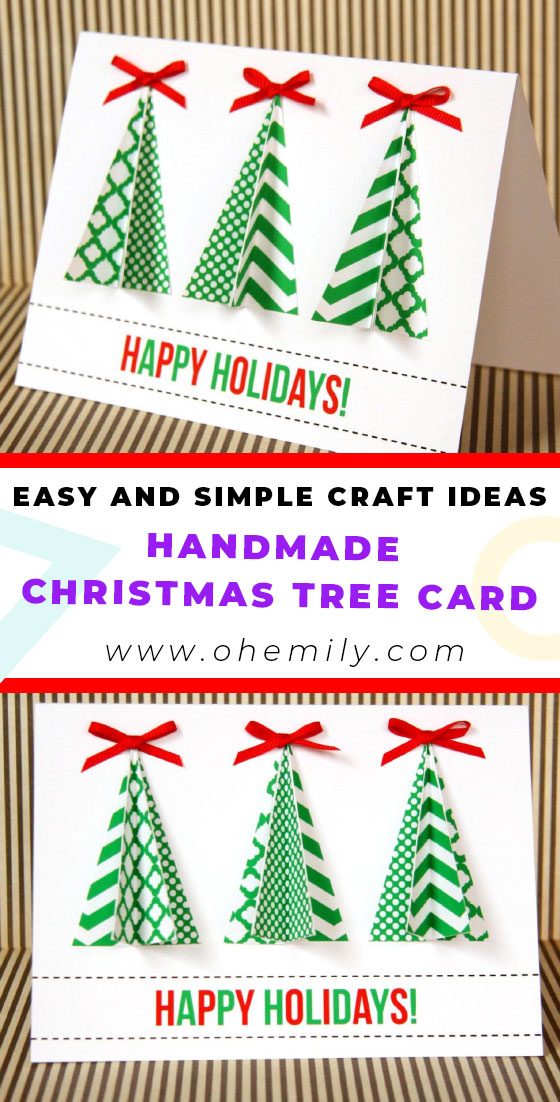 How to Make a Christmas Card: 25 Unique DIY Ideas! – Oh Emily