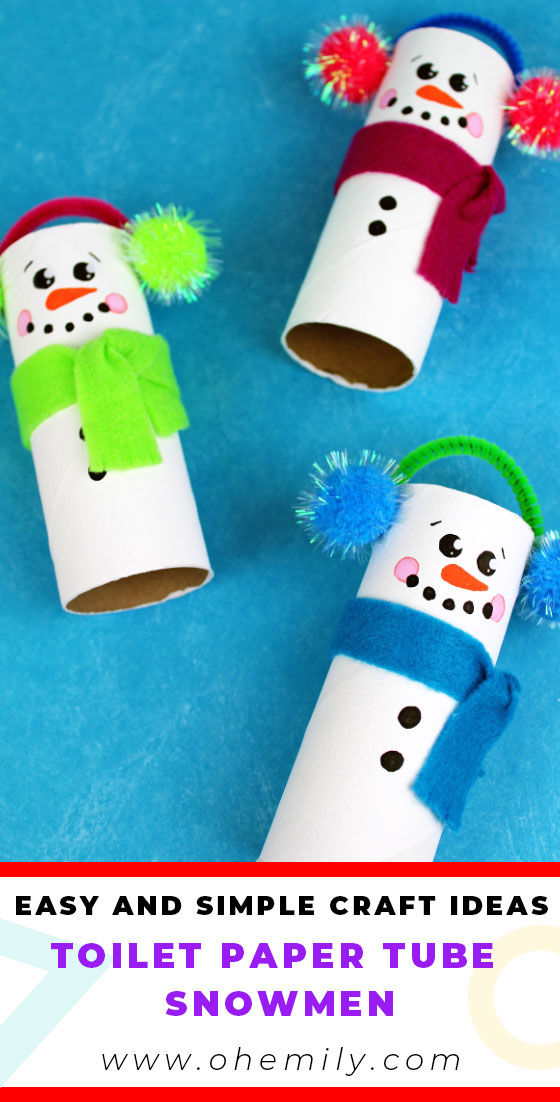 Winter Season Special: 25 DIY Snowman Craft Ideas to Make on Snowy Day ...